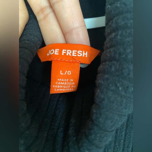 Joe Fresh rubbed turtle neck dress with long sleeves size large - Picture 4 of 4
